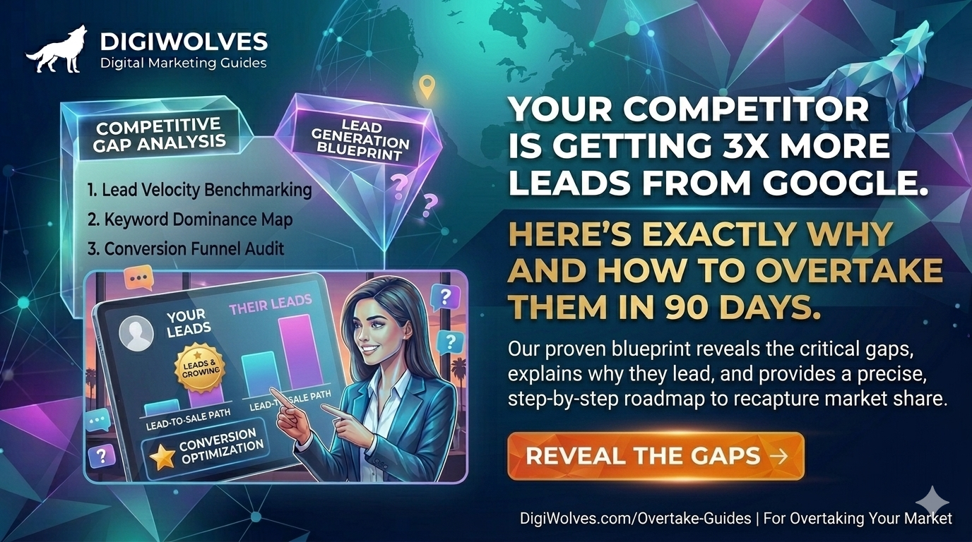 Your Competitor Is Getting 3x More Leads From Google — Here’s Exactly Why (And How to Overtake Them in 90 Days)