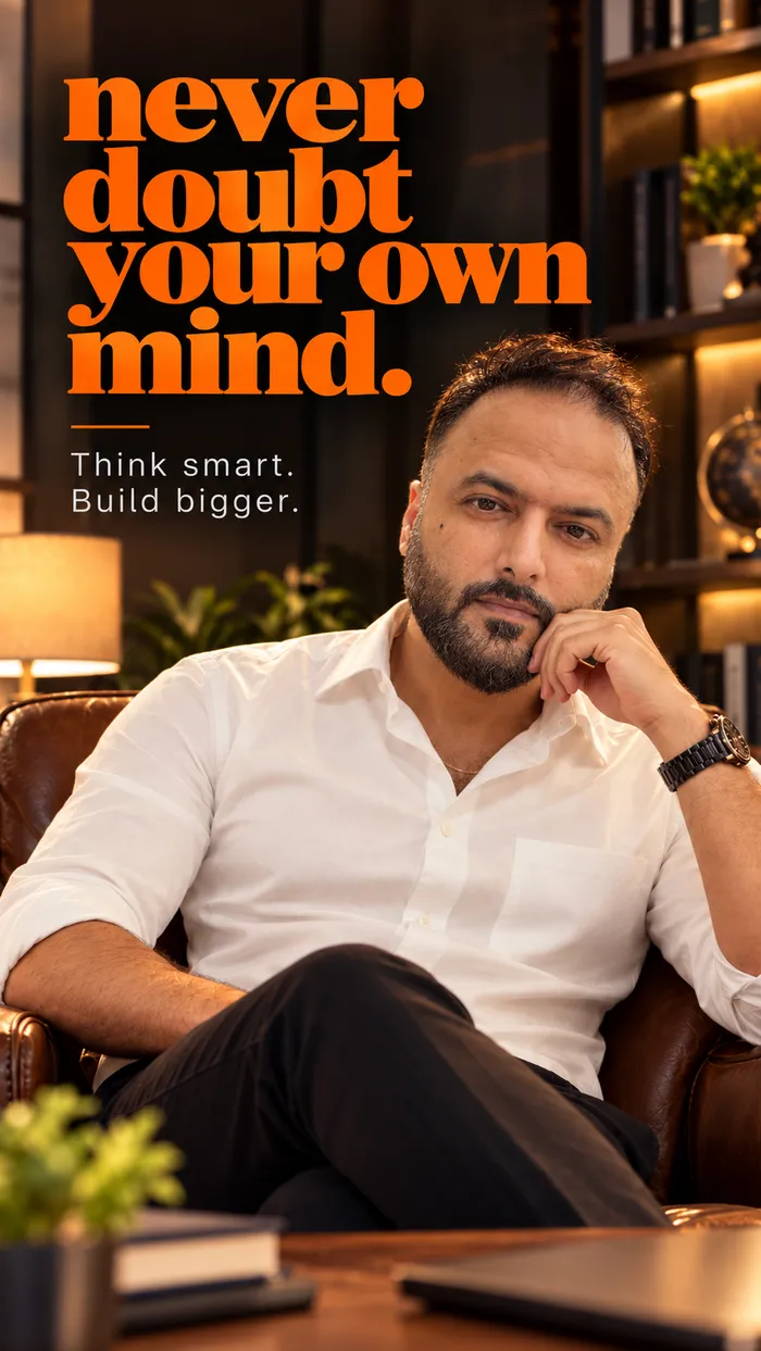 Gurpreet S. (Preet), Google Ads strategist: never doubt your own mind. Think smart, build bigger.