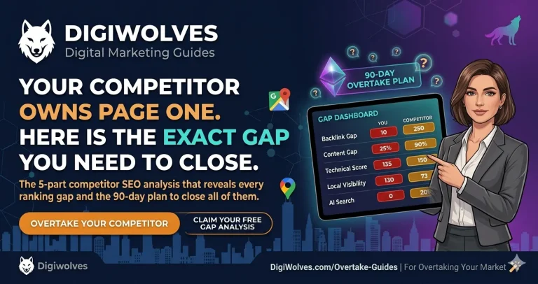 Your Competitor Owns Page One and Has Done for 18 Months. Here Is the Exact Gap Costing You Leads Every Single Day, And the 90-Day Plan to Take Their Rankings.